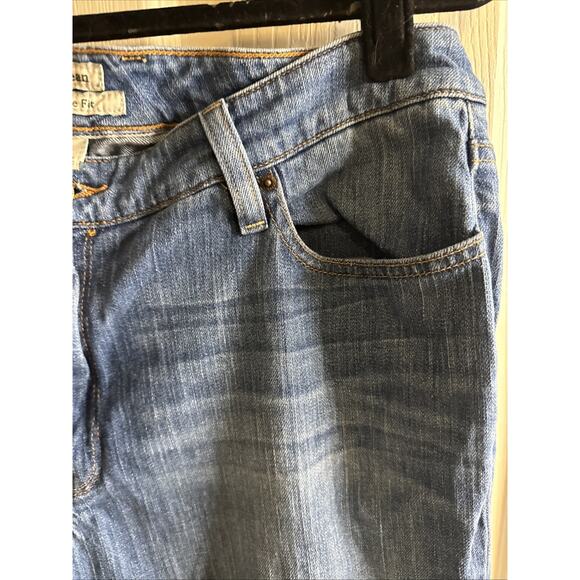 LL Bean Women's Jeans Favorite Fit Straight Size 12 Blue - Picture 3 of 9